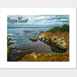 Pacific Coast Highway View Posters and Art